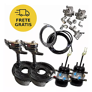 Kit Transformação Freio A Óleo Para Freio A Ar Mb 608 708
