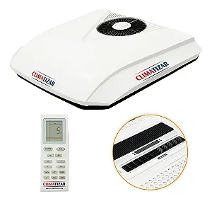 Ar Condicionado Elétrico De Teto Climatizar 24v P/ Caminhão