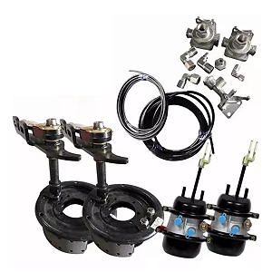 Kit Transformação Freio A Óleo Para Freio A Ar Mb 709/ 912