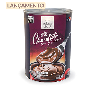 Chocolate cremoso tipo Europeu tubo lata 8x25g