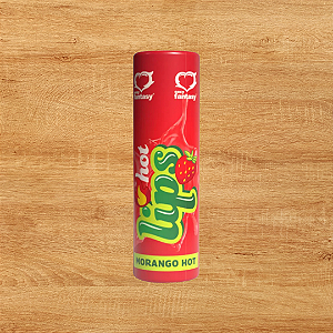 Gloss Hot Lips Morango Sexy Fantasy 5ml