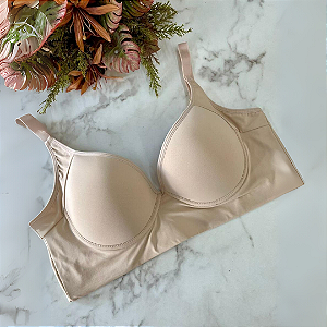 Sutiã Avulso Reforçado Confort Plus Size Nude