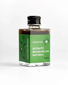 Extrato de Baunilha Natural 30 ml Vanilla Brasil