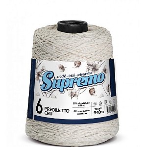 Barbante Supremo Cru Predileto 627 mts