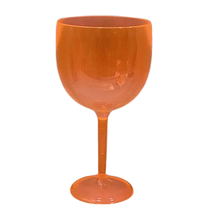 Taça Gin 600ml Laranja  Neon