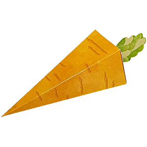 Caixa Cone Cenoura M Páscoa Encantada C4865