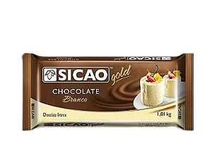 Chocolate Branco em Barra Sicao 1,01kg