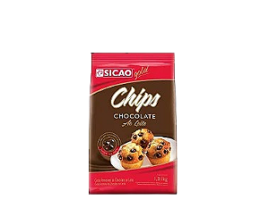 Chocolate ao Leite Chips Sicao 1,01kg