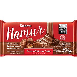 Chocolate Namur ao Leite em Barra Selecta 1,01kg