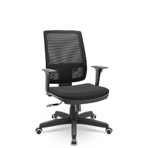 Cadeira Presidente Brizza Relax Assento Poliester