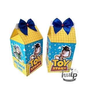 Caixa Milk Personalizada com Laço de Cetim