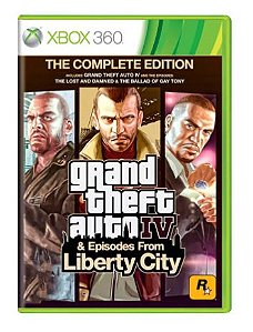 Grand theft auto iv gta (xbox 360) usado jogar jogo passar game