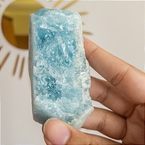 Água Marinha Bruta - Pedra da Calma e Serenidade - Qualidade extra