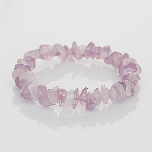 Pulseira de ametista lavanda | Decisões, emoções e novas ideias