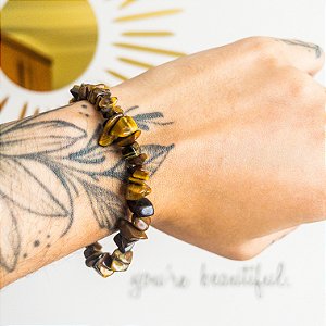 Pulseira de Olho de Tigre | Pedra do Foco e Determinação