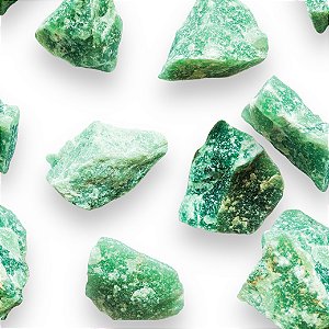 Quartzo Verde Bruto - Pedra da Saúde e da emoção