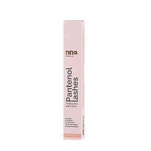 Máscara Pantenol Lashes Alonga e Define - Nina Makeup