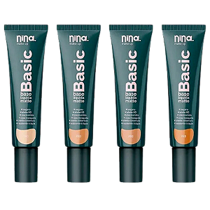 Base líquida Basics - Nina Makeup