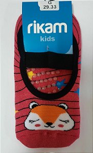KIDS sapatilha antiderrapante raposa