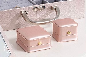 Porta Joia Rose Acetinado