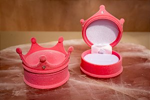 Porta Joia Infantil Coroa