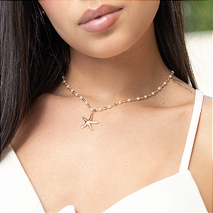 Colar Choker Estrela do Mar