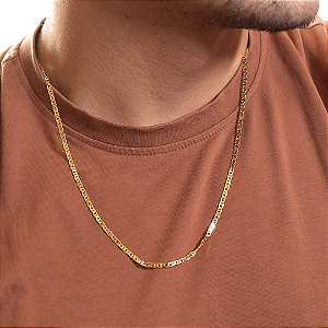 Colar Piastrine Larga