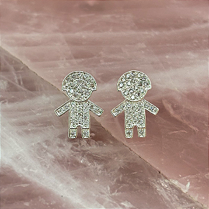 Brinco Filho Cravejado