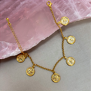 Pulseira Medalhões Divino