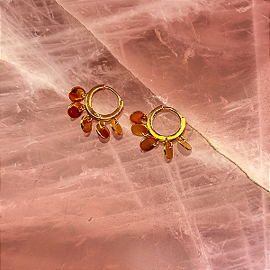 Argola Pendentes Esferas