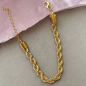 Pulseira Cordão Baiano Grossa