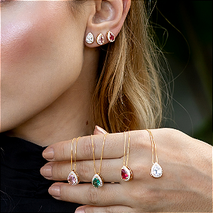 Conjunto Gota Cravejado