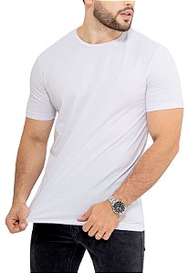 Camiseta Algodão Basic Branca