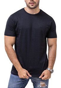 Camiseta Algodão Basic Preta