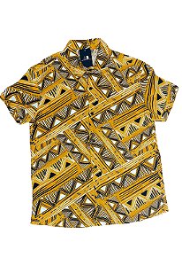 Camisa Estampada Adoro Bazar Border