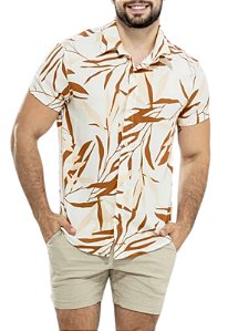 Camisa Viscolinho Estampada Helena