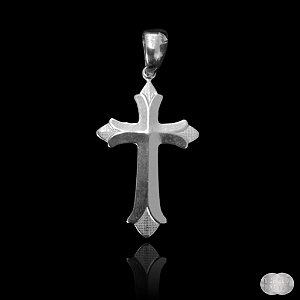 Pingente Cruz 3 Prata 925