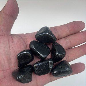 Pedra Seixo Preto Importado N1   20kg