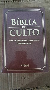 Bíblia Do Culto Clássica Preta Extra Gigante
