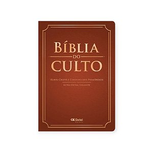 Bíblia Do Culto Clássica Preta Extra Gigante