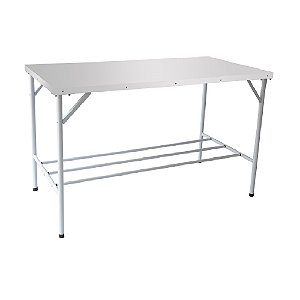 Mesa de Manipulação 1,60x80cm em Aço Inox