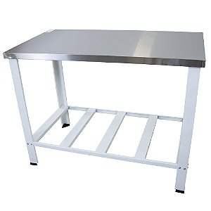 Mesa Inox 120cm X 65cm X 90cm Cozinha Industrial
