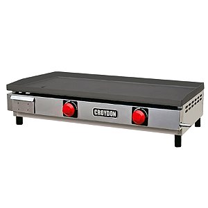 Chapa de Lanche 80x44cm com 5mm de Espessura a Gás