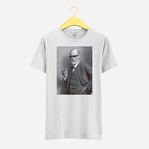 Camiseta Thug Freud Branca MASCULINA