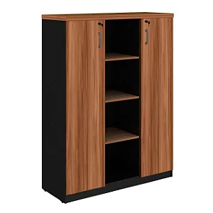 Armário Alto Credenza Start Tampo 40mm Fundo 15mm 120x45x161,5cm