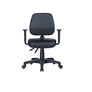 Cadeira Ergonômica Stylus com Braço Polo Regulável  Mec. Back-Systen e Rodízios em Nylon