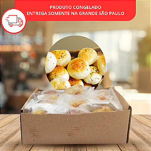 Pão Fit de Batata Doce Funcional Recheado com Ricota e Brócolis – 10 unidades 40g cada