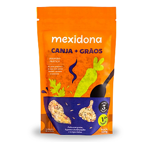 Canja com grãos 120g Rende 03 porções de 250ml