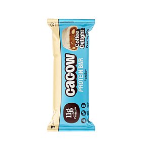 Barra de proteína vegana 11g  CACOW Coffee Delight