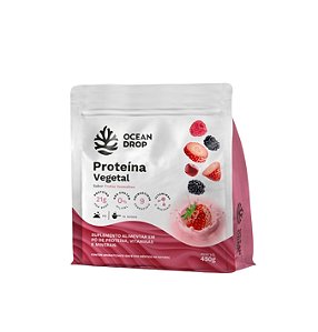 Proteína Vegetal Frutas Vermelhas OCEAN DROP- 01 sachê 450g